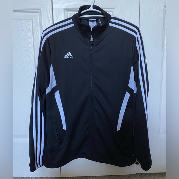 Adidas Striped Zip-Up - Picture 1 of 4